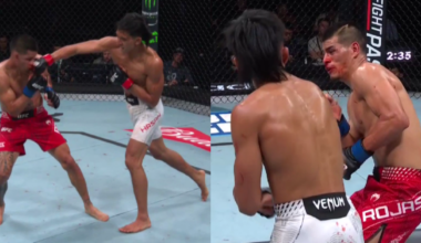 Bilal Hasan Sleeps Undefeated Nilson Rojas With One Devastating Right Hand In Dream Debut At UFC Shanghai