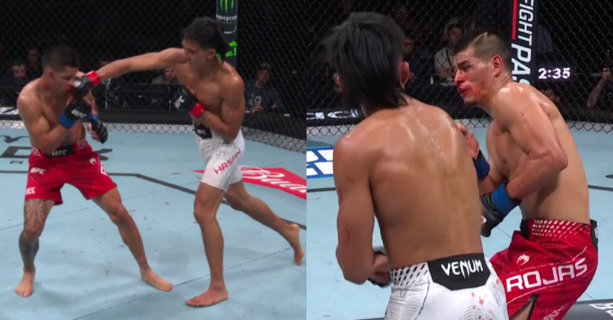 Bilal Hasan Sleeps Undefeated Nilson Rojas With One Devastating Right Hand In Dream Debut At UFC Shanghai