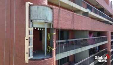Boardwalk Centre renters seek action after Edmonton summer storms damage suites