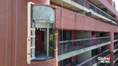 Boardwalk Centre renters seek action after Edmonton summer storms damage suites