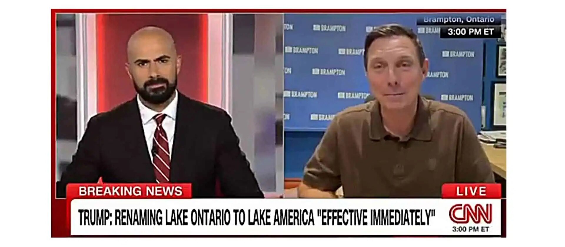 Brampton mayor emerges as Canada’s voice on CNN amid escalating tariff fight