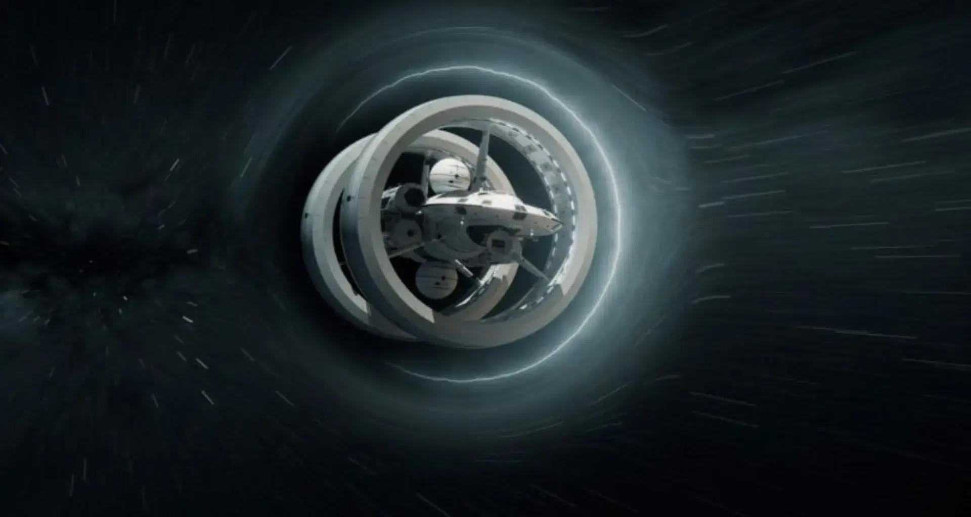 Artist's impression of a spacecraft equipped with an Alcubierre Warp Drive. Credit: Limitless Space
