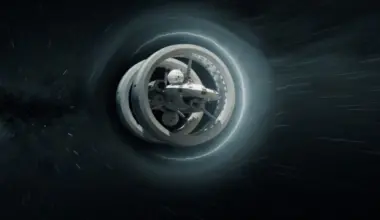 Artist's impression of a spacecraft equipped with an Alcubierre Warp Drive. Credit: Limitless Space