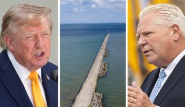 Trade war: Trump threatens to change name of Lake Ontario