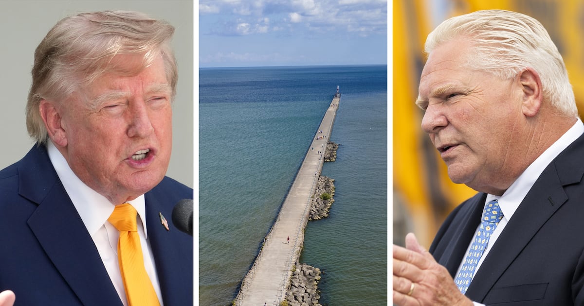 Trade war: Trump threatens to change name of Lake Ontario