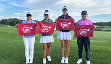 Ein Kim, Kelly Zhang, Honorine Ferry and Grace Lee earn final four spots into 2026 CPKC Women’s Open