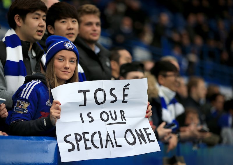 Mourinho took in two spells as Chelsea boss
