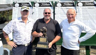 Victory twice as sweet for South Surrey golf club champion