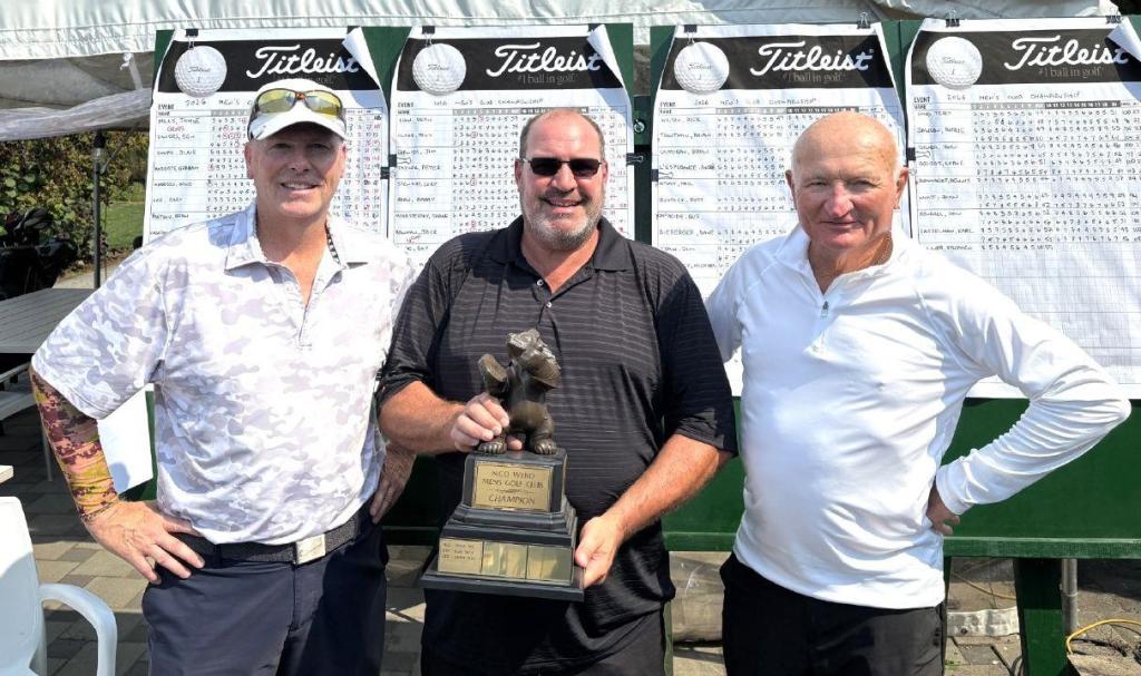 Victory twice as sweet for South Surrey golf club champion