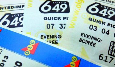 Lotto 6/49 winning numbers