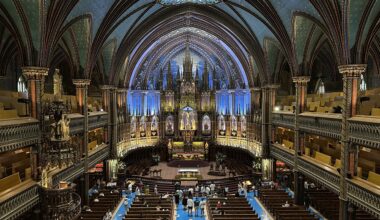 Inside Montreal's Notre-Dame Basilica restoration