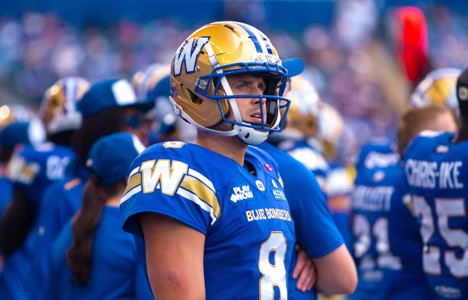 Zach Collaros returns to practice with Winnipeg Blue Bombers, takes first-team reps