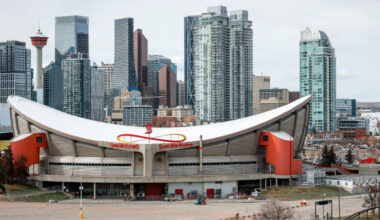 Flames to wear patch to commemorate final season at Saddledome in 2026-27