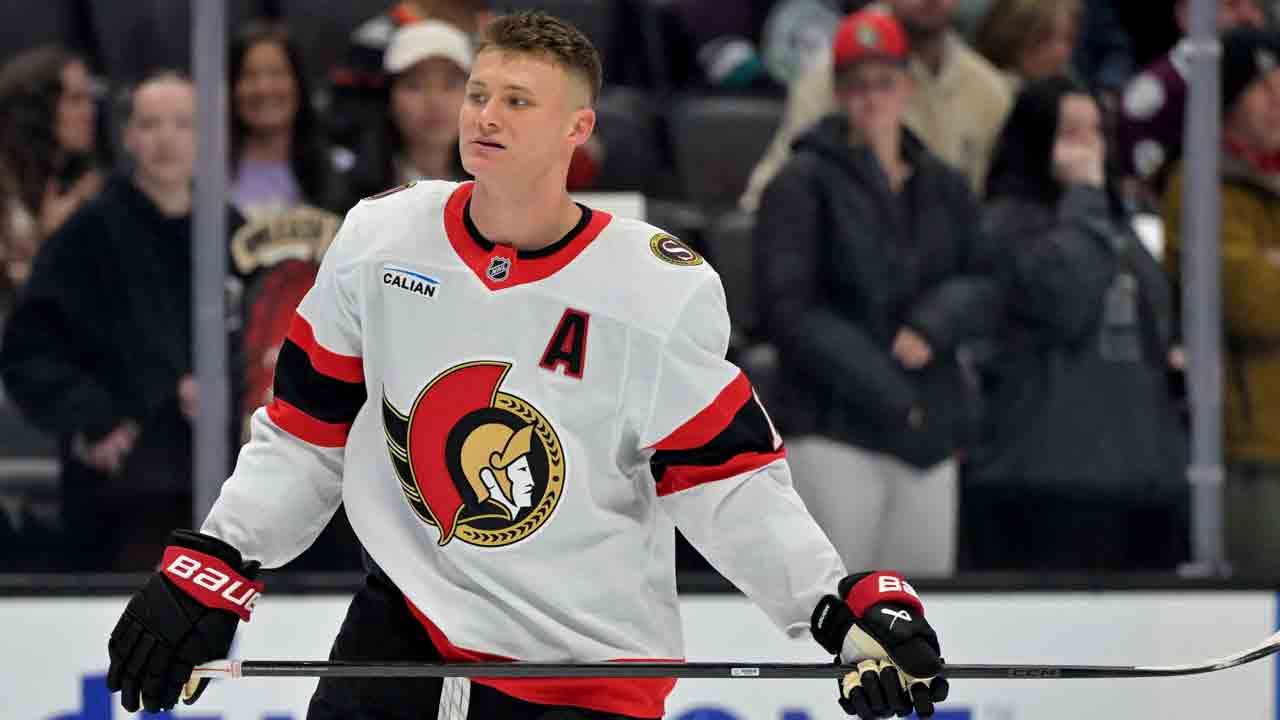 Report: Tim Stutzle says Senators have to 'move on' without Brady Tkachuk