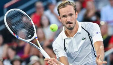 Another top-five player goes down as Medvedev falls at NBO
