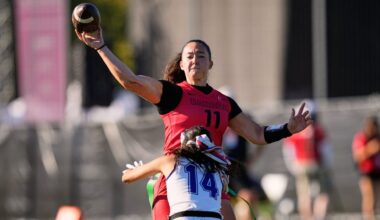 Canadian women's flag football team books ticket to 2028 Olympics