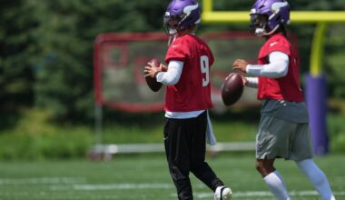 Minnesota Vikings name Kyler Murray starting quarterback ahead of incumbent J.J. McCarthy