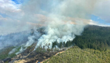 Wildfire prompts evacuation alert in metro Vancouver