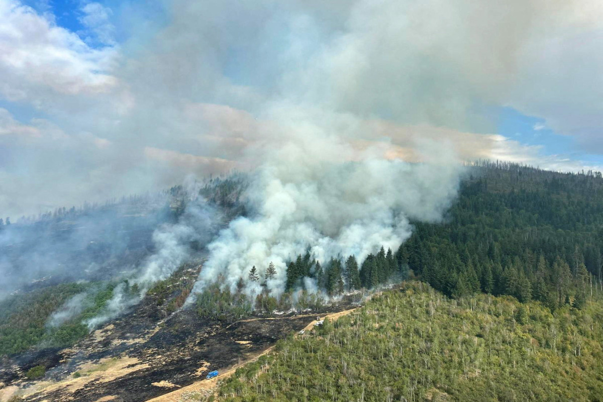 Wildfire prompts evacuation alert in metro Vancouver
