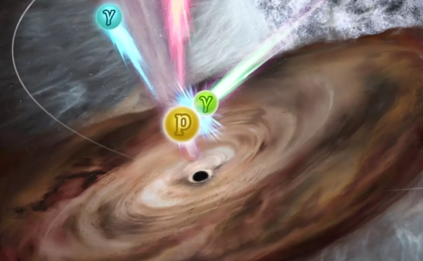 Astronomers Detect a Cosmic Source Firing Changing Gamma Rays