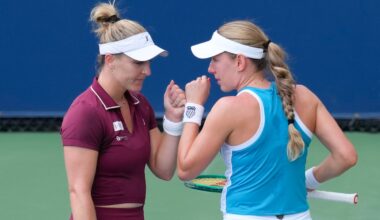 Gabriela Dabrowski drops opening doubles match at National Bank Open in Toronto