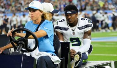 Rookie LB Clark among two major injuries for Super Bowl defending Seahawks against Titans