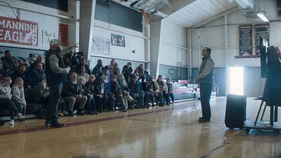 'Down the Arm of God' film still