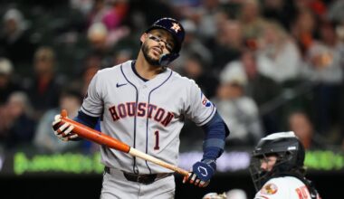 Houston Astros’ Carlos Correa (ankle) not ruling out return this season
