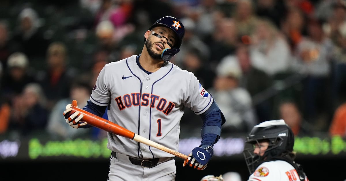Houston Astros’ Carlos Correa (ankle) not ruling out return this season