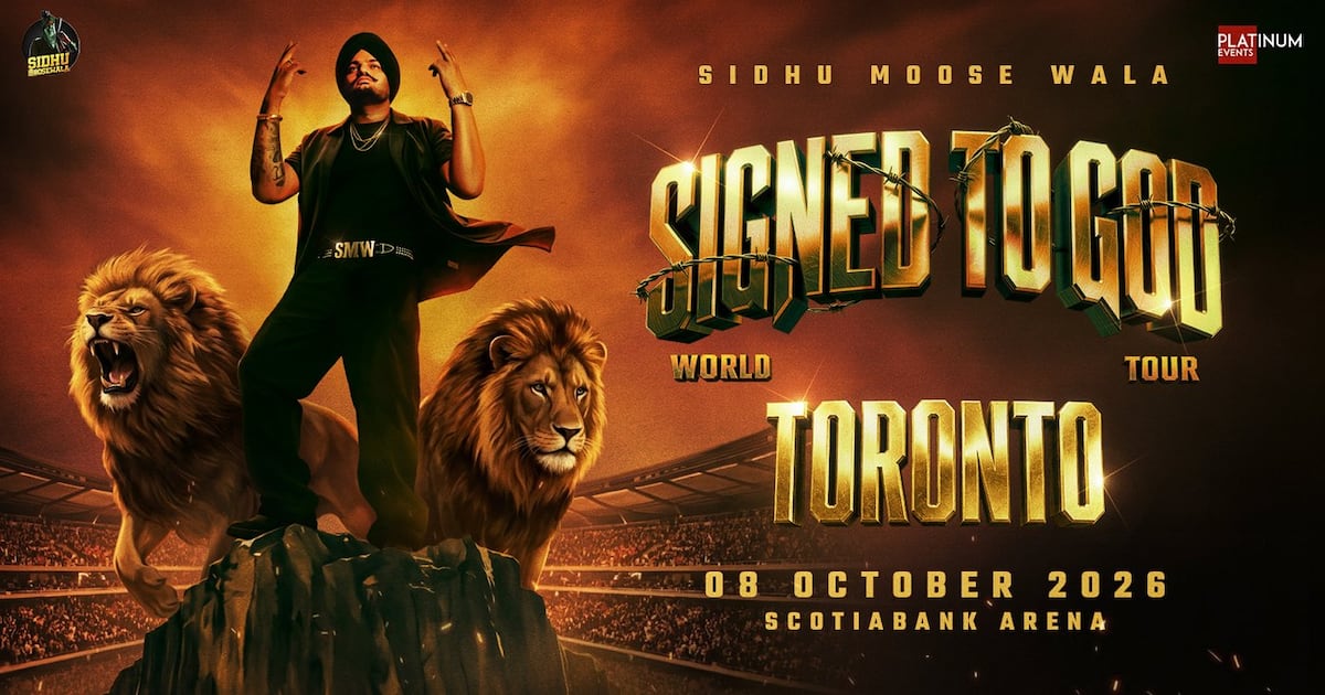 Sidhu Moose Wala's hologram world tour to kick off in Toronto