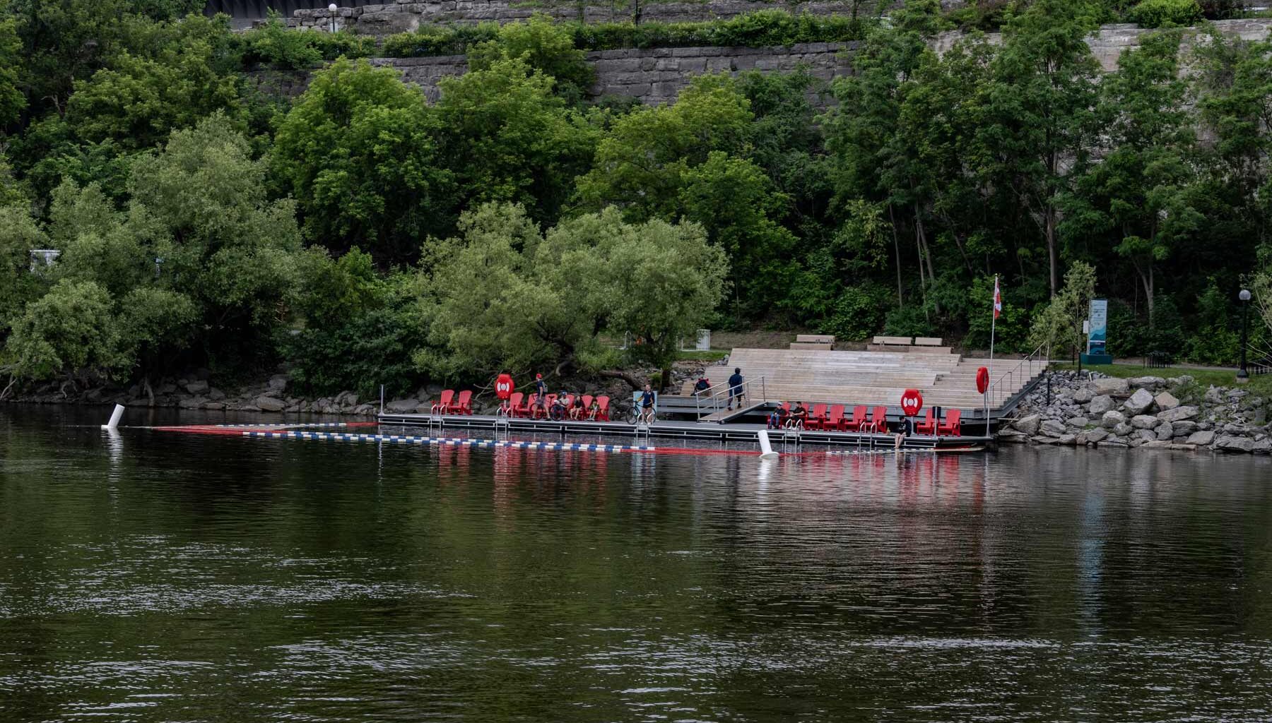 Citing popularity of River House, Dow's Lake, NCC opens two more swim sites
