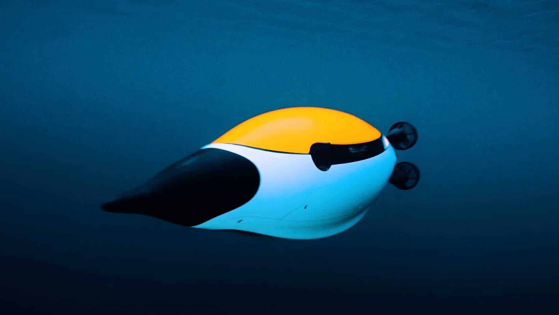 A 55-pound German drone shaped like a penguin goes on display in Denmark this week, a 44-inch machine that hits 10 knots because its body has 28 times less drag than a pipe — and it flags objects on the seafloor with onboard AI before it even surfaces