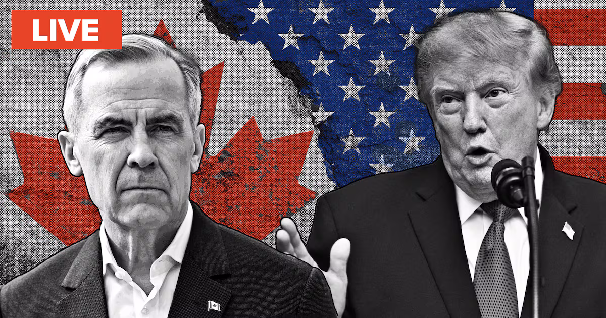 Trump tariffs live: U.S. takes Canadian culture off table