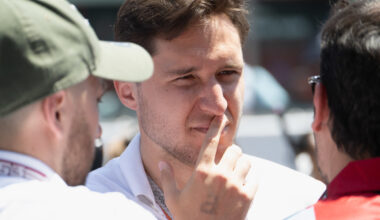 SCARPERIA, ITALY - MAY 31: Federico Chiesa of Italy (football player) looks on on grid during the MotoGP race during the MotoGP of Italy - Race during the MotoGP of Italy at Mugello Circuit on May 31, 2026 in Scarperia, Italy. (Photo by Mirco Lazzari gp/Getty Images)