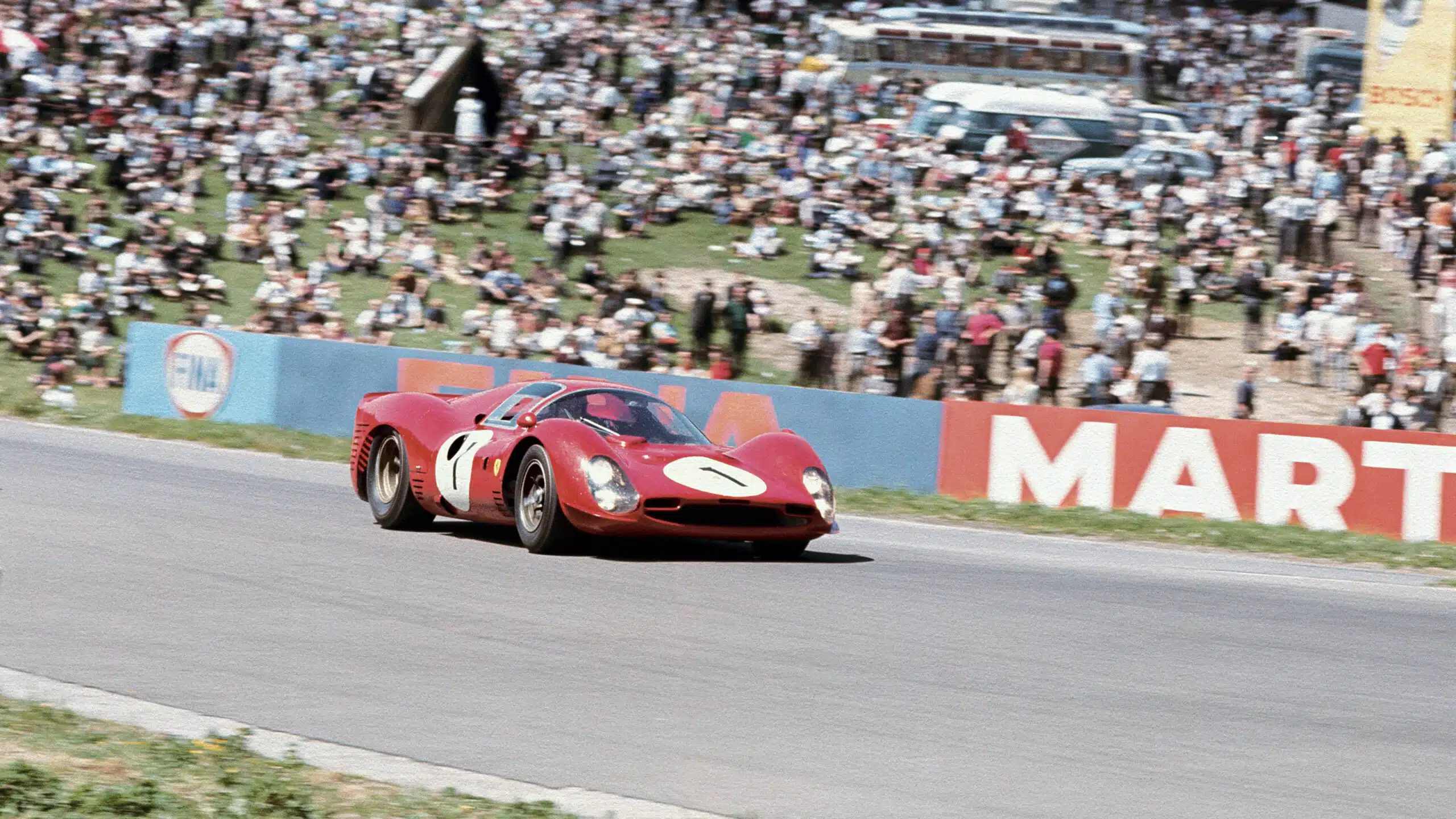 Ferrari 330 P3 in 1966 Spa 1000Km