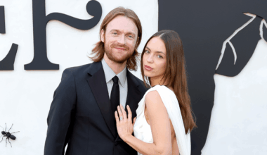 Finneas O'Connell and Claudia Sulewski.