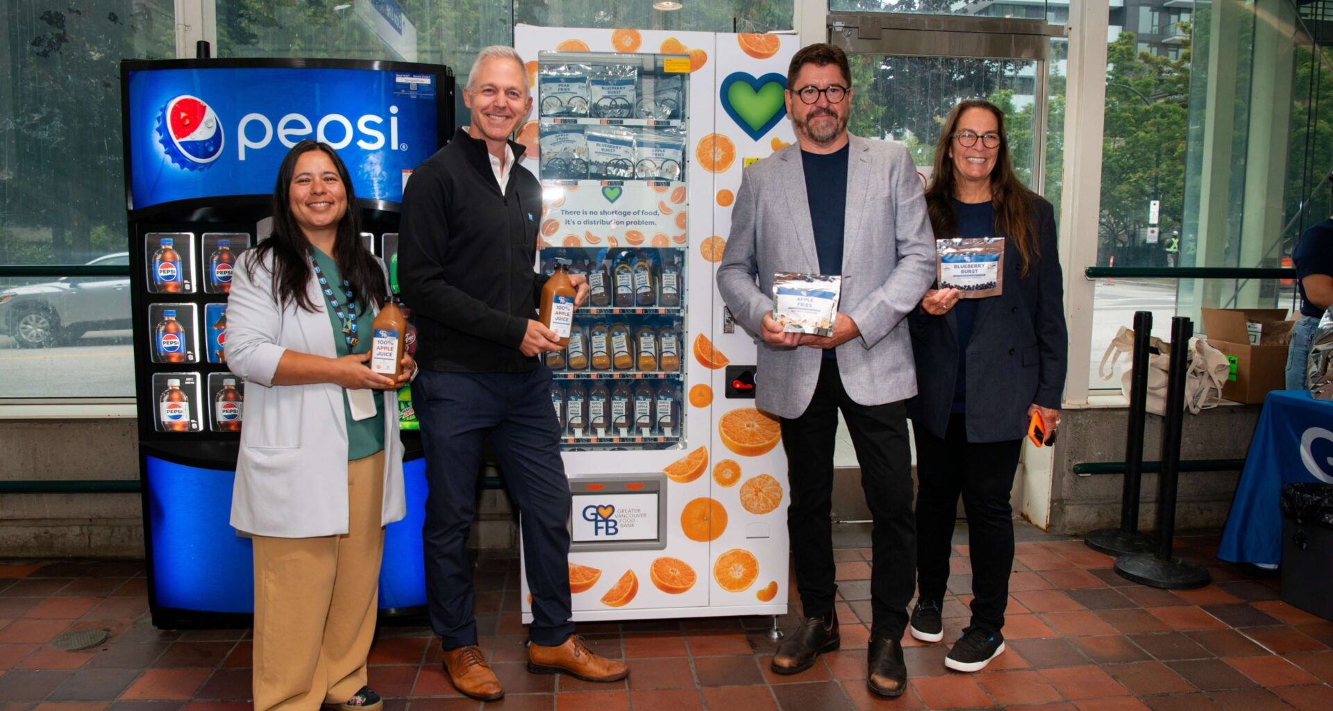 Food bank vending machine launches in 2 Vancouver SkyTrain stations – Future of Good