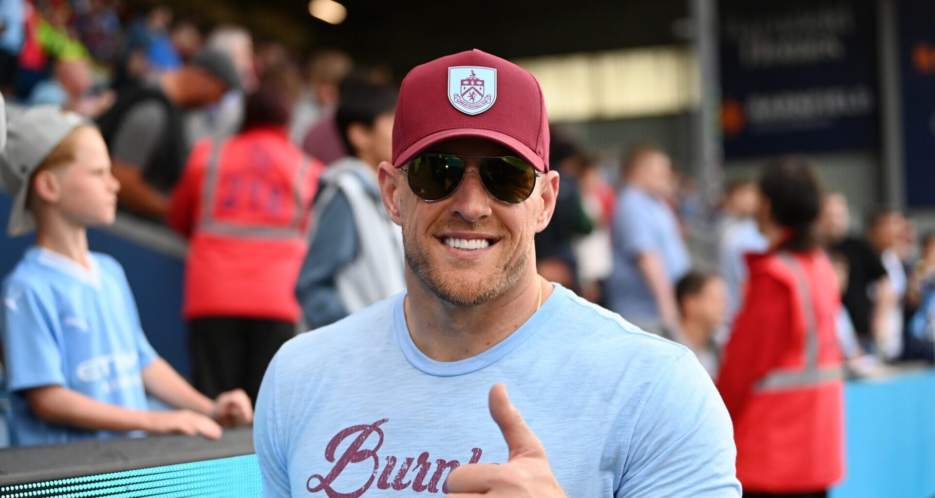 J.J. Watt reveals kit for English soccer club Burnley he spent ‘two years’ designing