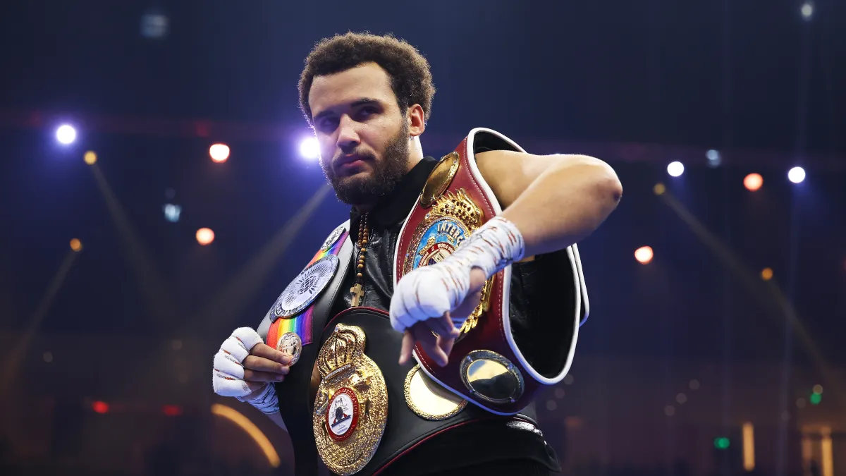 Who is the youngest heavyweight champion all-time in boxing? Moses Itauma bids for greatness vs. Filip Hrgovic image
