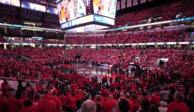 Fans asked to cover up shirts about trans athletes at Fever-Dream game