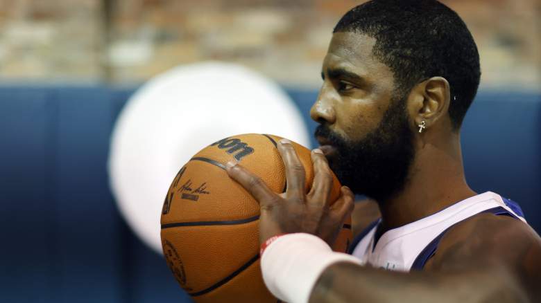 Kyrie Irving #11 of the Dallas Mavericks is heading up the NBA trade rumor mill.