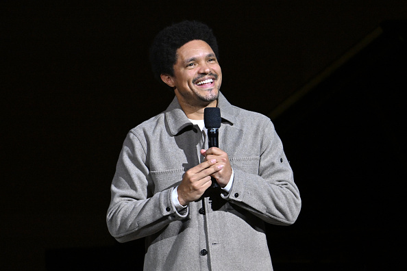 NEW YORK, NEW YORK - DECEMBER 10: Trevor Noah performs onstage during the Comic Relief Live 2025: A Benefit to Build Brighter Futures for Kids at Carnegie Hall on December 10, 2025 in New York City. (Photo by Roy Rochlin/Getty Images for Comic Relief)
