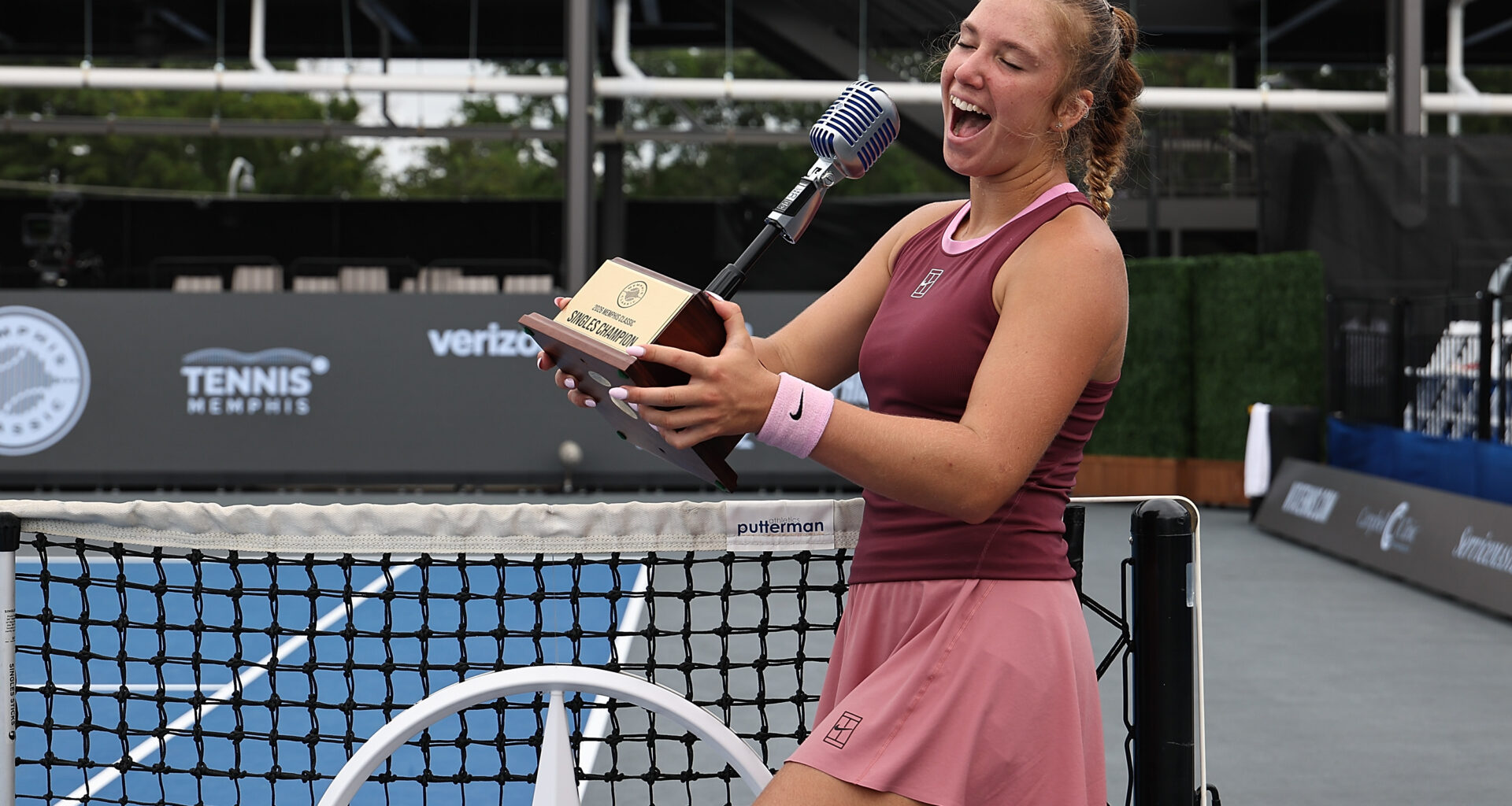 How 16-year-old qualifier Kristina Liutova became the youngest active WTA champion