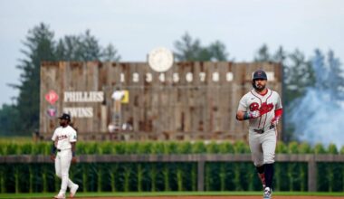 Phillies blast past Twins as both teams feel the power of Field of Dreams