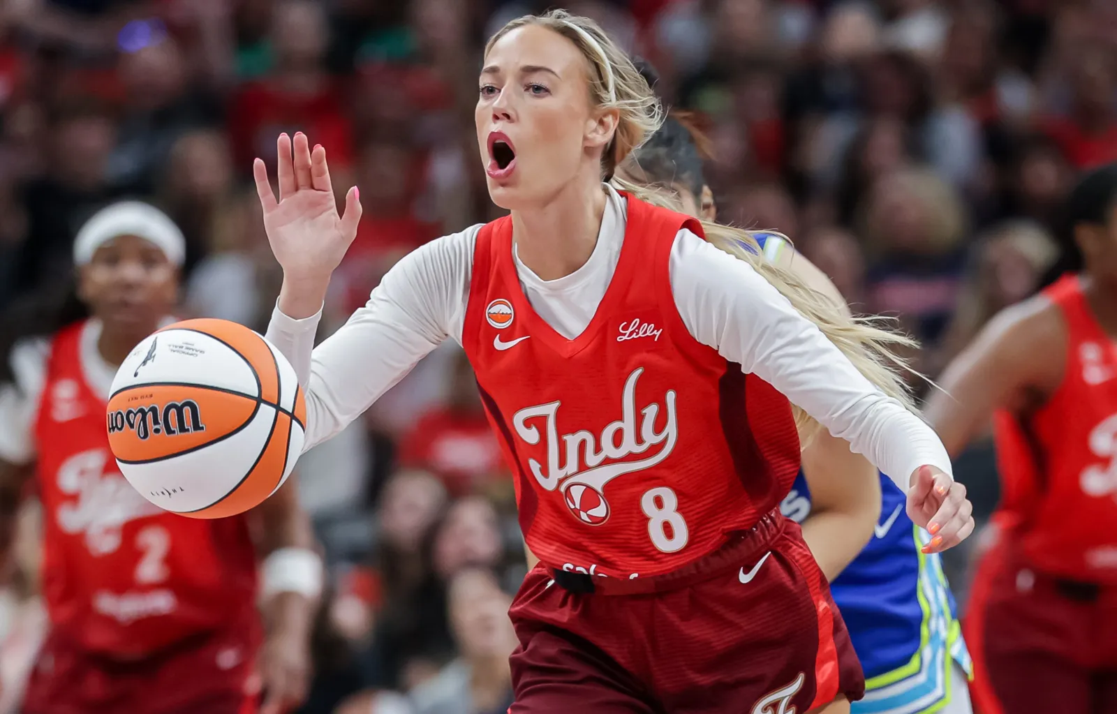 Indiana Fever guard Sophie Cunningham