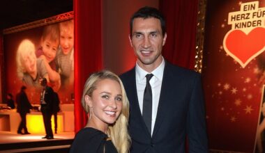 Hayden Panettiere and Wladimir Klitschko in 2013.