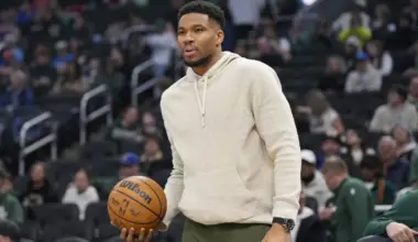 Erik Spoelstra celebrates Giannis Antetokounmpo's fit within the Heat's system image