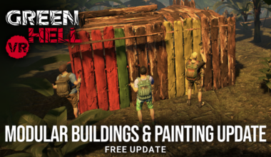 Green Hell VR Brings A Painting & Building Update To PlayStation VR2 & Meta Quest