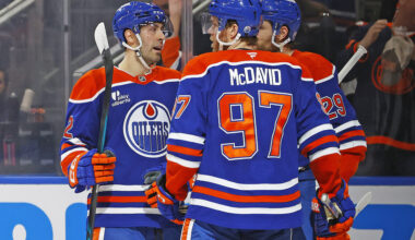 NHL: Washington Capitals at Edmonton Oilers