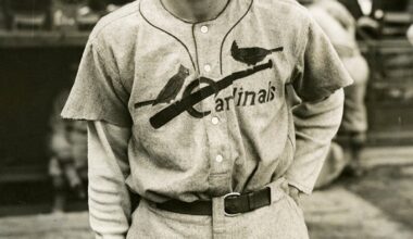Chick Hafey in Cardinals uniform